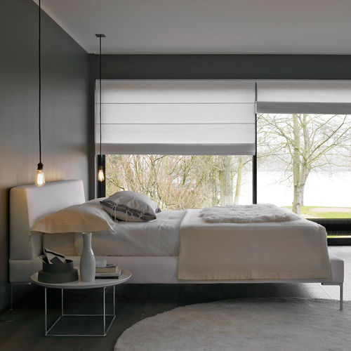 Doppelbett - Charles - B&B Italia - modern / Polster / Kopfteil