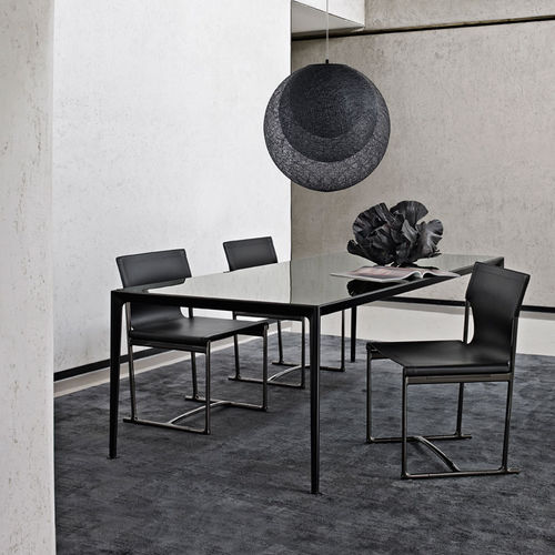 Moderner Tisch - Mirto - B&B Italia - MDF / Glas / Marmor
