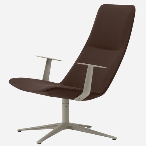Moderner Bürosessel - SLIM / 818 - ALIAS - Stoff / Leder / Kunstleder