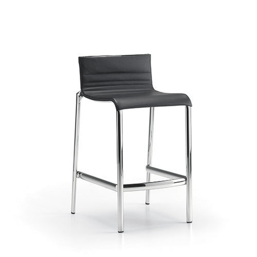 Moderner Barstuhl - FRAME / 41A - ALIAS - für den Innenraum / Stoff / Leder