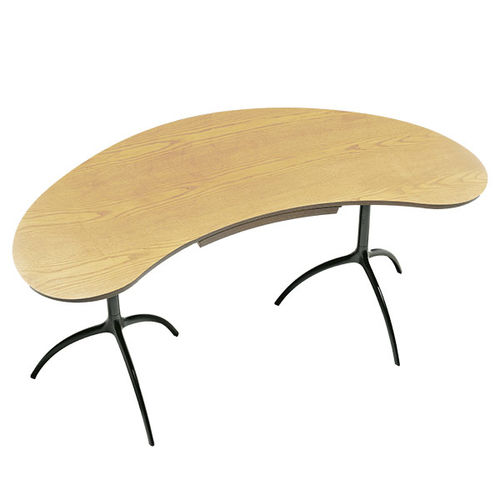 Bodenstehender Schreibtisch - TREE / 909 - ALIAS - modern / Esche / Aluminium