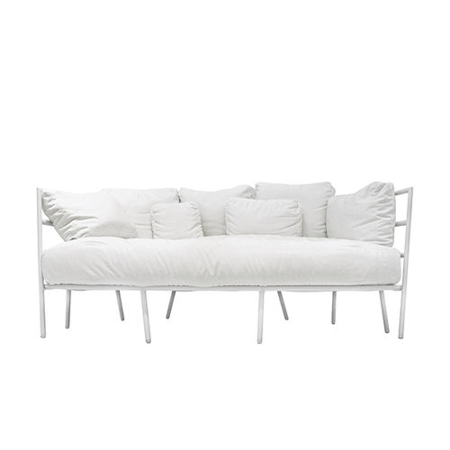Modernes Sofa - DEHORS / 371_O - ALIAS - für Außenbereich / Acrylgewebe / mit Armlehnen