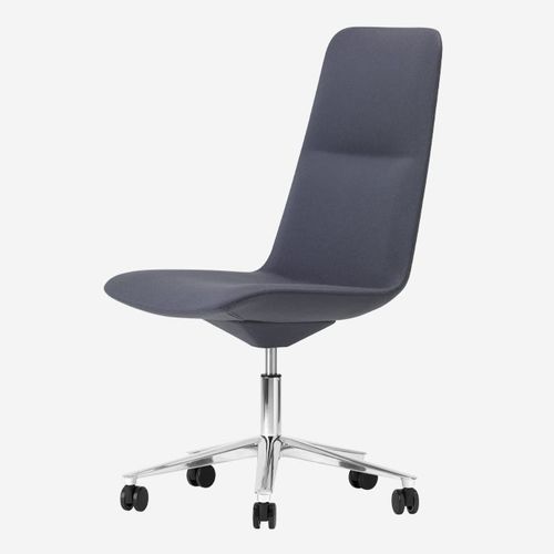 Moderner Konferenzstuhl - SLIM MEDIUM 5 / 823 - ALIAS - für den Innenraum / Stoff / Leder