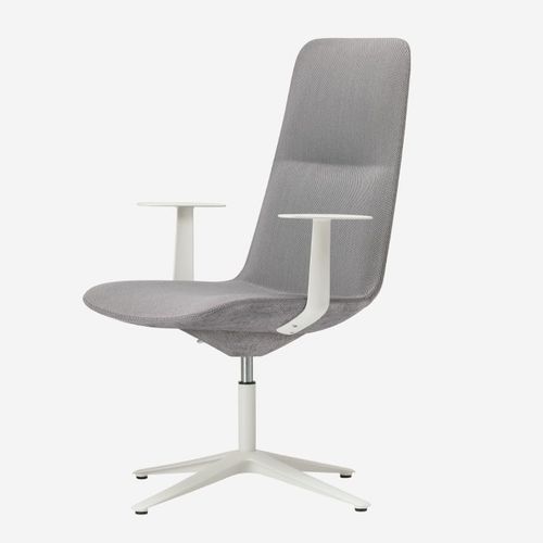 Moderner Konferenzstuhl - SLIM MEDIUM 4 / 808 - ALIAS - für den Innenraum / Stoff / Leder