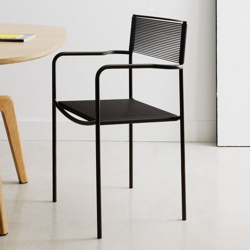 Moderner Restaurantstuhl - SPAGHETTI / 131 - ALIAS - für den Innenraum / Leder / PVC