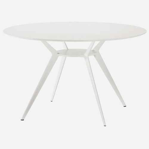 Moderner Tisch - BIPLANE / 402  - ALIAS - Holzfurnier / lackiertes MDF / Marmor