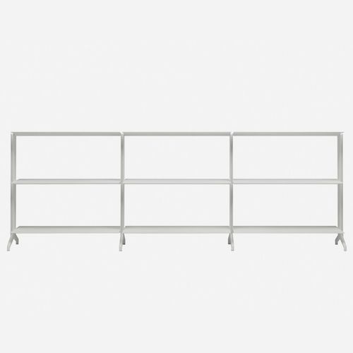 Modulregal - ALINE_03 - ALIAS - niedrig / modern / anodisiertes Aluminium