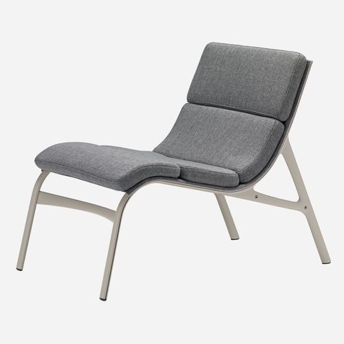 Moderne Sonnenliege - ARMFRAME SOFT / 462_O - ALIAS - Maschen / Leder / Kunstleder