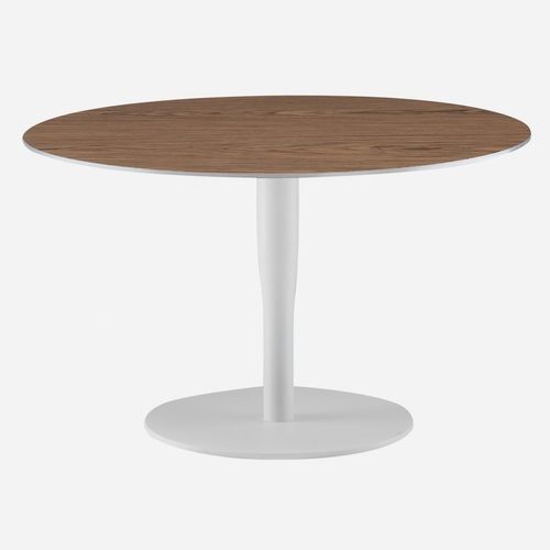 Moderner Couchtisch - ATLAS / I - ALIAS - Holzfurnier / Aluminium / Laminat