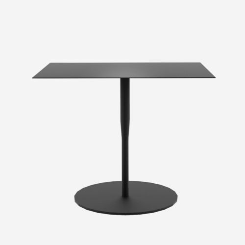 Moderner Couchtisch - ATLAS / N - ALIAS - Holzfurnier / Aluminium / Laminat