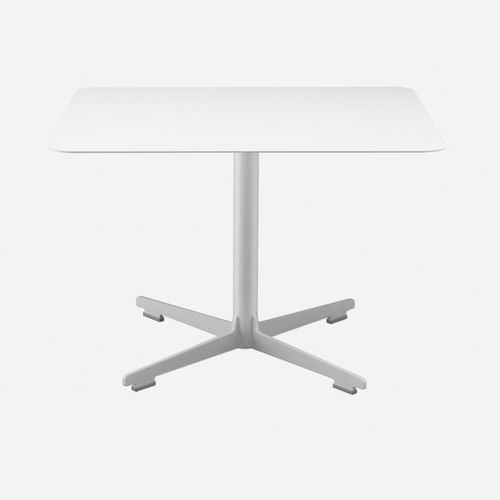 Moderner Bistrotisch - CROSS / 574 - ALIAS - Laminat / Gestell aus lackiertem Stahl / quadratisch