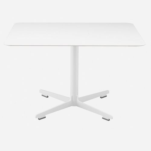 Moderner Couchtisch - CROSS / 577_O - ALIAS - Stein / Acryl / Gestell aus lackiertem Stahl