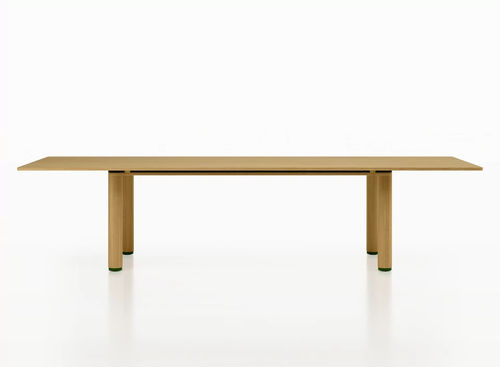Moderner Tisch - NASTRO 320 / 56C - ALIAS - Holzfurnier / Aluminium / Laminat