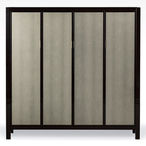 Moderner Kleiderschrank - ELLIOT - Giorgio Armani Casa - Holz / mit Schwingtür