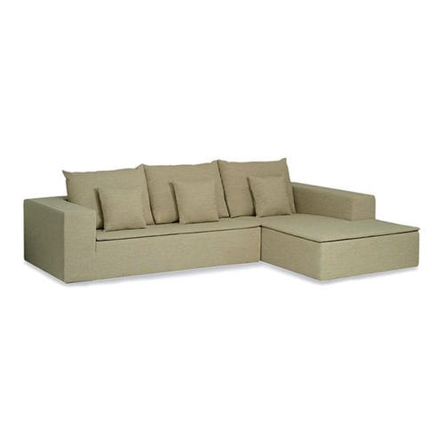 Ecksofa - GREMBO - Giorgio Armani Casa - modern / Stoff / Leder