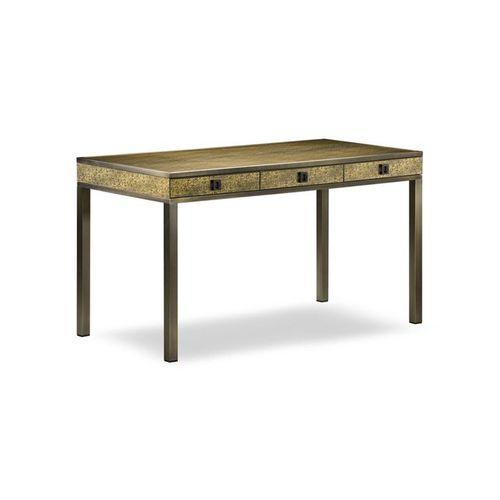 Moderner Schreibtisch - AIDA - Giorgio Armani Casa - Leder / mit 4 Beinen