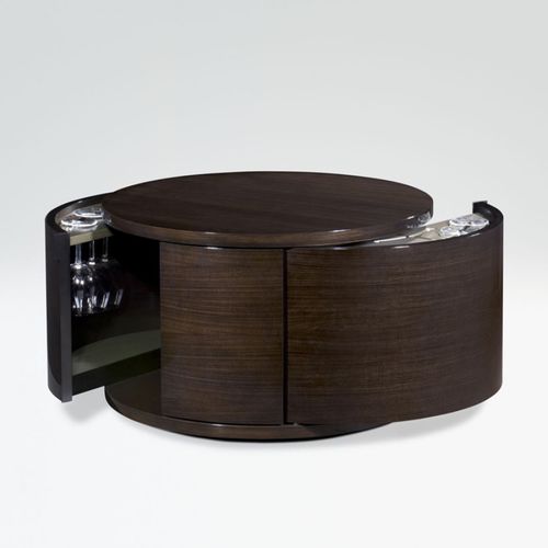 Moderner Barschrank - CIRCLE - Giorgio Armani Casa - Holz