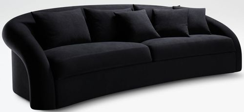 Modernes Sofa - ESTHER - Giorgio Armani Casa - Stoff / grau