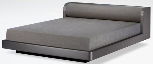 Doppelbett - BOTTICELLI - Giorgio Armani Casa - modern / gepolstertes Kopfteil / Holz