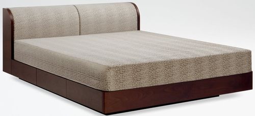 Doppelbett - EMERSON - Giorgio Armani Casa - modern / Kopfteil / Eiche