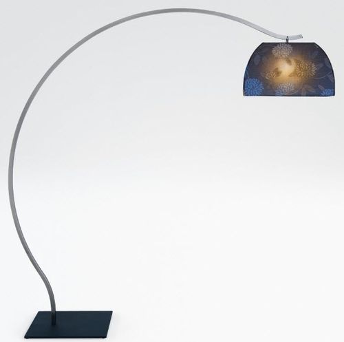 Stehleuchte - TERSILLA - Giorgio Armani Casa - Stoff / Nickel / modern