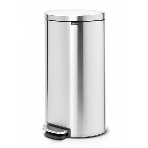 Abfallbehälter für Küche - FLATBACK+ 482007 - Brabantia International - Stahl / mit Pedal / modern