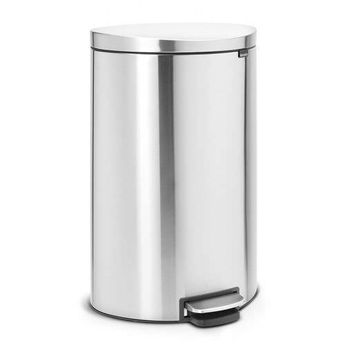 Abfallbehälter für Küche - FLATBACK+ 482021 - Brabantia International - Stahl / mit Pedal / modern