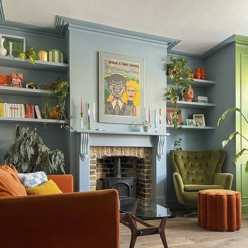 Dekorfarbe - SARDINE - Farrow & Ball - für Wohnzimmer / für Wand / wasserbasiert