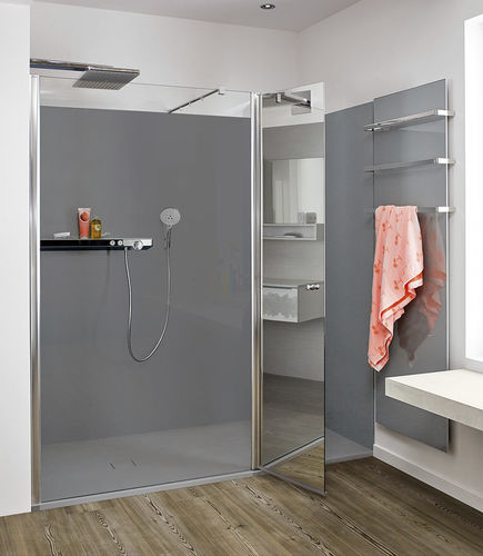 Modernes Badezimmer - AMBIANCE FRAÎCHEUR - Mobalpa - Laminat / lackiert
