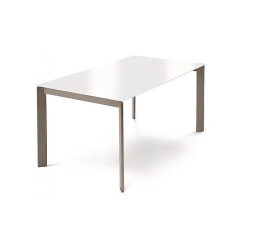 Moderner Esstisch - GLAM 130 - Mobalpa - Holz / Metall / melaminbeschichtet