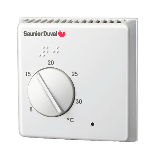 Thermostat für Heizungen - EXABASIC - Saunier Duval - Raum / wandmontiert / weiß