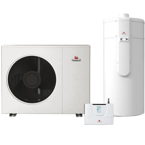 Elektrischer Warmwasserbereiter - GENIA AIR + MAGNA AQUA - Saunier Duval - freistehend / vertikal / mit Wärmerückgewinnung