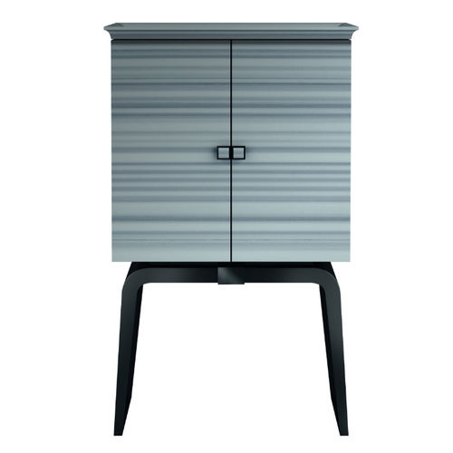 Moderner Barschrank - VENDÔME  - HUGUES CHEVALIER - Leder / Marmor