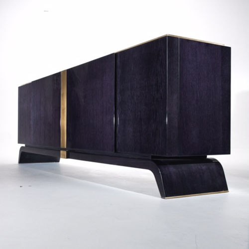 Modernes Sideboard - VENDÔME - HUGUES CHEVALIER - Eiche / Metall