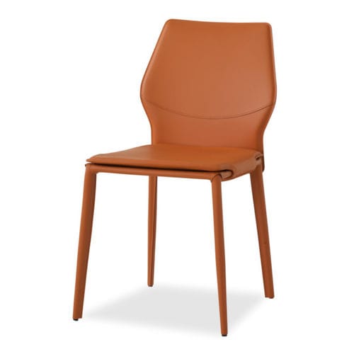 Moderner Stuhl - WIND - Airnova - für den Innenraum / Leder / Polster