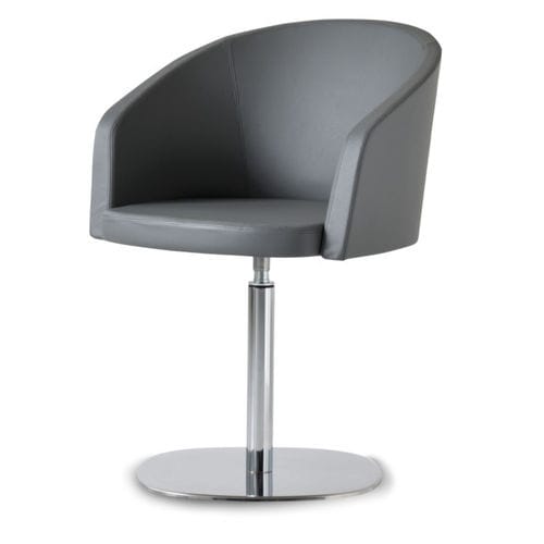 Moderner Restaurantstuhl - NEST - 01 - Airnova - für den Innenraum / Leder / Gestell aus Metall