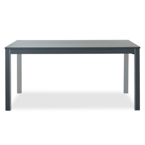 Moderner Tisch - ELLE - Airnova - Eiche / lackiertes Holz / Aluminium