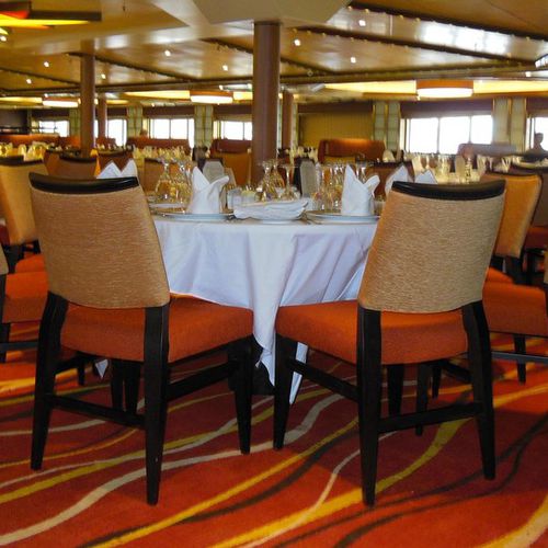 Klassischer Restaurantstuhl - FORWARD - Airnova - für den Innenraum / Stoff / Gestell aus Buche