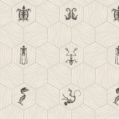 Sechseckige Fliesen - GINGHAM SUGAR - BISAZZA - Feinsteinzeug / gebürstet / vorlackiert