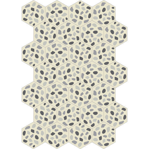 Zementfliese für den Innenraum - GRIT LIGHT GREY - BISAZZA - für Badezimmer / Boden / Wand
