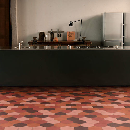 Zementfliese für den Innenraum - ESTATE (E) - BISAZZA - für Badezimmer / für Küche / Boden
