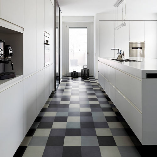 Zementfliese für den Innenraum - INVERNO (Q) - BISAZZA - für Badezimmer / Boden / Wand