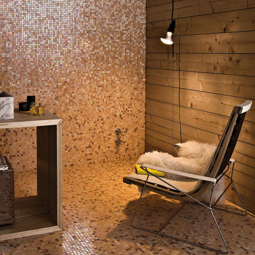 Glasmosaikfliese - MAGNOLIA - BISAZZA - Hochglanz / für den Innenraum / für Außenbereich