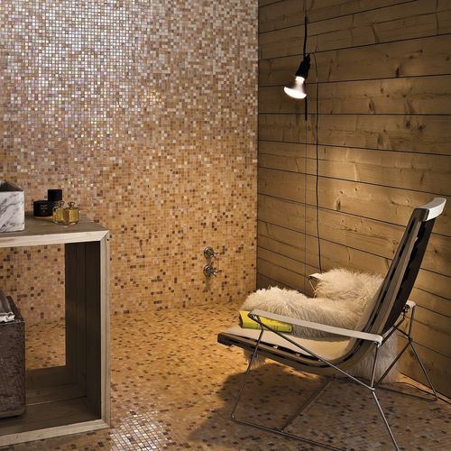 Glasmosaikfliese - MAGNOLIA - BISAZZA - Hochglanz / für den Innenraum / für Außenbereich
