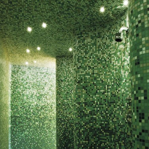 Glasmosaikfliese - FELCE - BISAZZA - Hochglanz / für den Innenraum / für Außenbereich