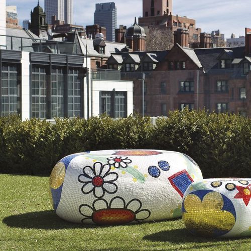 Moderner Couchtisch - BEATRICE - BISAZZA - Beton / Gestell aus Beton / gebogen