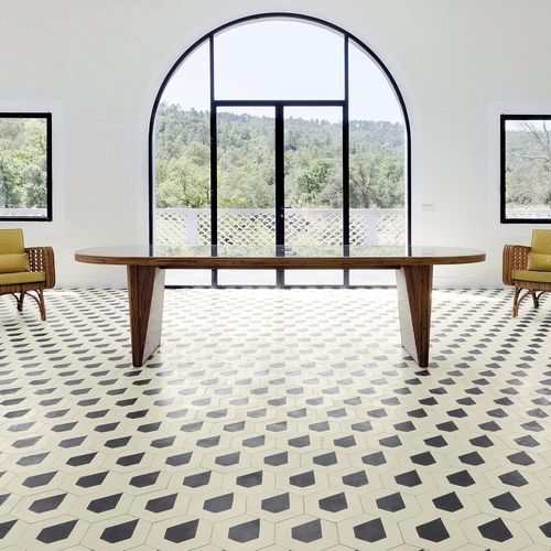 Zement-Zementfliese - RAIN 10 - BISAZZA - matt / für den Innenraum / für Wohnzimmer