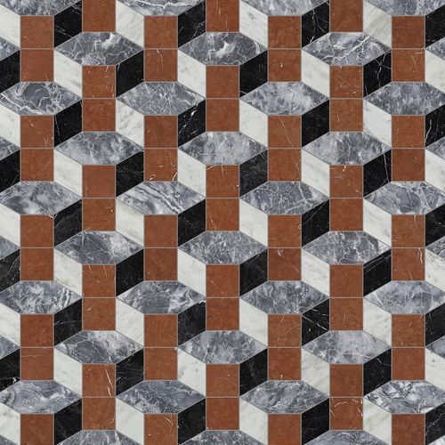 Marmorfliesen - IPAZIA - BISAZZA - Mattfinish / für den Innenraum / für Wohnzimmer