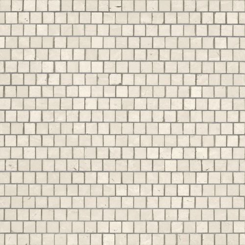 Marmor-Mosaikfliese - CREMA BOTTICINO SHIFT - BISAZZA - Hochglanz / für den Innenraum / für Wohnzimmer