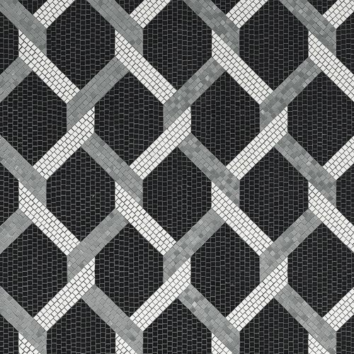 Marmor-Mosaikfliese - ARIANNA - BISAZZA - Hochglanz / für den Innenraum / für Wohnzimmer